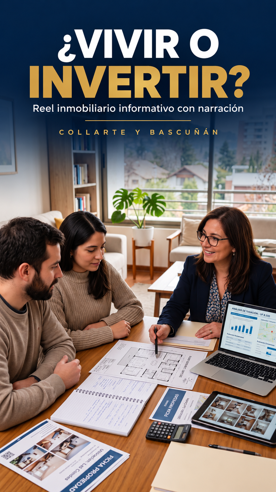 Portada de Reel inmobiliario informativo